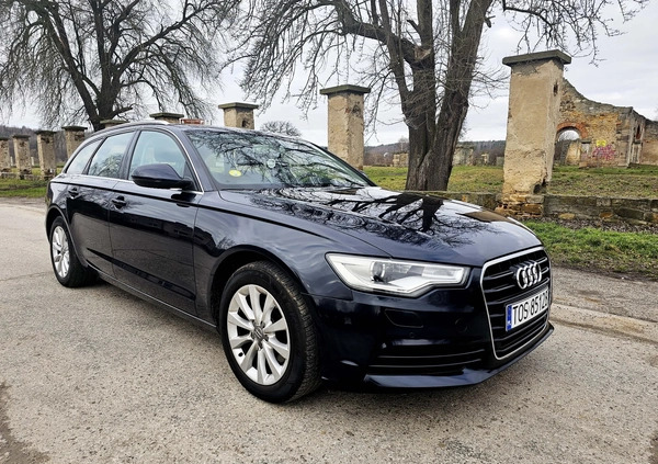 Audi A6 cena 54900 przebieg: 210000, rok produkcji 2012 z Olsztynek małe 301